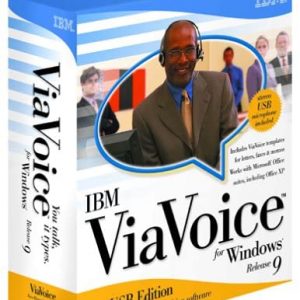 Box showing ViaVoice Software